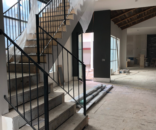 Custom Home New Home Construction Stairs